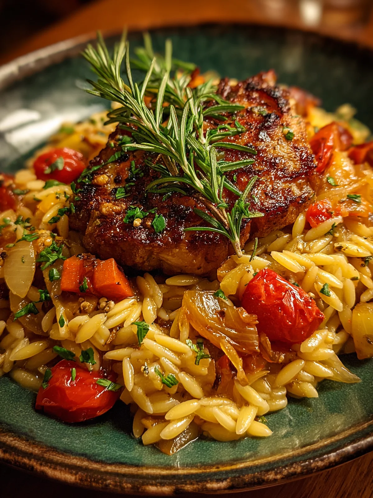 Roasted Vegetable Orzo 1